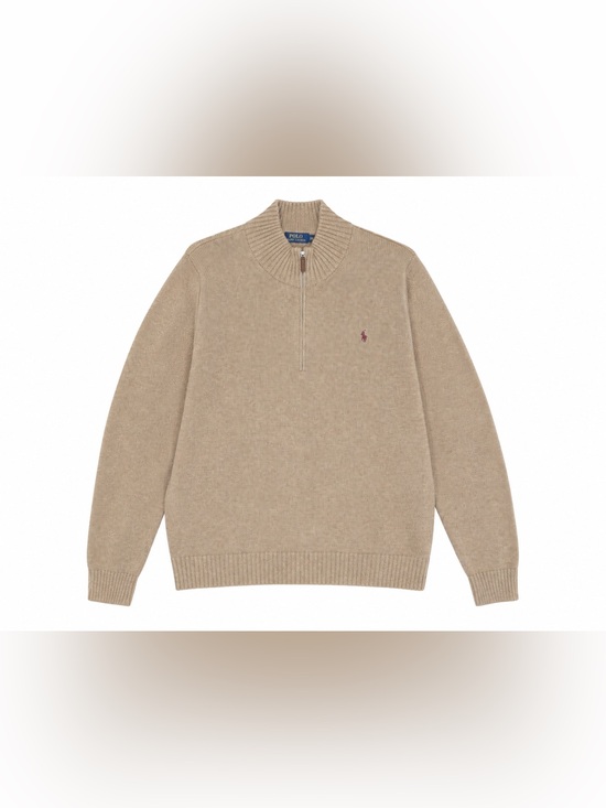 Polo Ralph Lauren Other - Polo Ralph Lauren Beige 1/4 Zip Sweater XXL